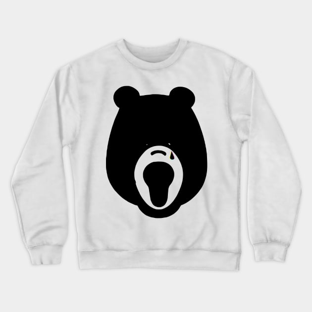 Cute Bear Grr Grr no.7  - crying rainbow tears Crewneck Sweatshirt by Eugene and Jonnie Tee's